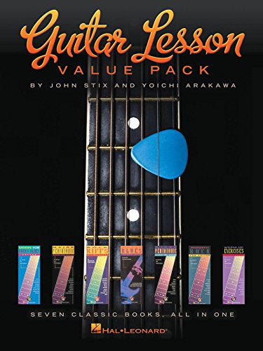 Imagen de archivo de GUITAR LESSON VALUE PACK - SEVEN CLASSICS BOOKS ALL IN ONE! Format: Paperback a la venta por INDOO