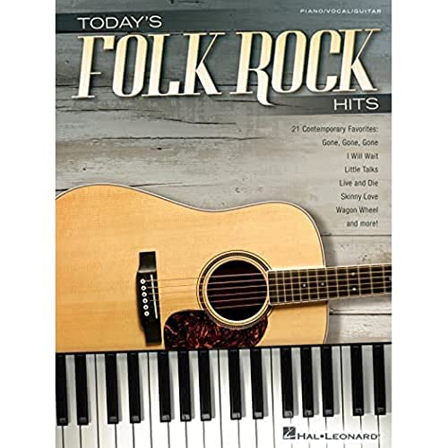 Imagen de archivo de Today's Folk Rock Hits - Piano, Vocal and Guitar Chords a la venta por HPB Inc.