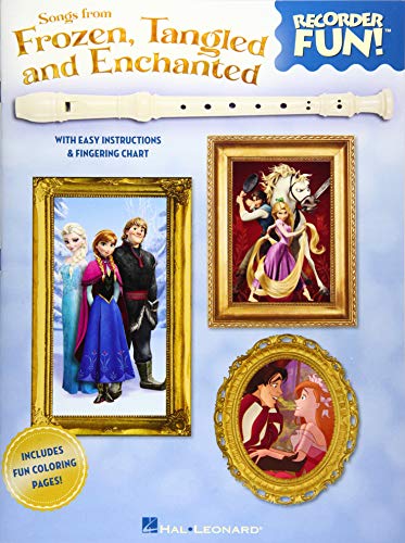 Beispielbild fr Songs from Frozen, Tangled and Enchanted - Recorder Fun!: with Easy Instructions & Fingering Chart zum Verkauf von GF Books, Inc.