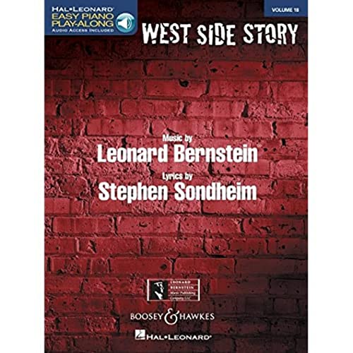 

West Side Story: Easy Piano Play-Along Volume 18 (Hal Leonard Easy Piano Play-Along) [Soft Cover ]