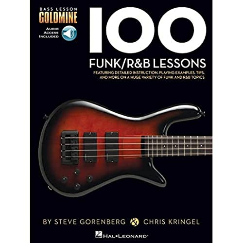 Imagen de archivo de 100 Funk/R&B Lessons: Bass Lesson Goldmine Series a la venta por Wm Burgett Bks and Collectibles