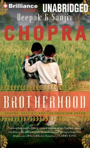 Beispielbild fr Brotherhood: Dharma, Destiny, and the American Dream zum Verkauf von Irish Booksellers