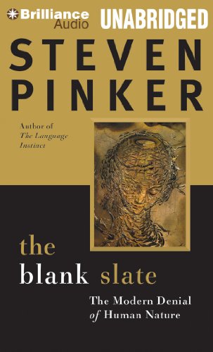 The Blank Slate: The Modern Denial of Human Nature (9781480561373) by Pinker, Steven