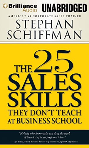 9781480572171: The 25 Sales Skills: They Don't Teach at Business School
