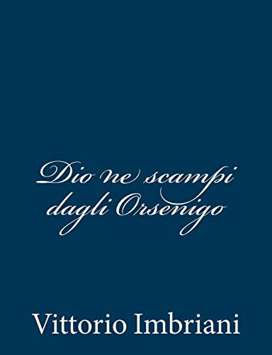 9781481013512: Dio ne scampi dagli Orsenigo