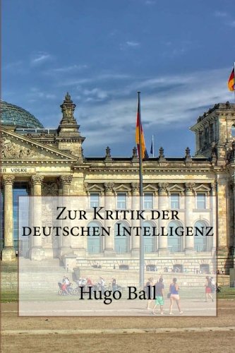 9781481068413: Zur Kritik der deutschen Intelligenz