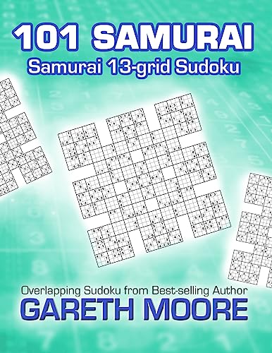 Samurai 13-grid Sudoku: 101 Samurai (9781481108058) by Moore, Gareth