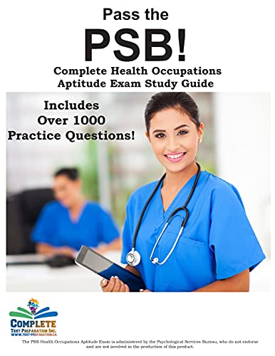 Stock image for Pass the PSB: Complete Health Occupations Aptitude Exam Study Guide for sale by HPB-Red