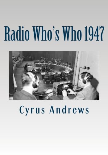 Beispielbild fr Radio Who's Who zum Verkauf von Ergodebooks