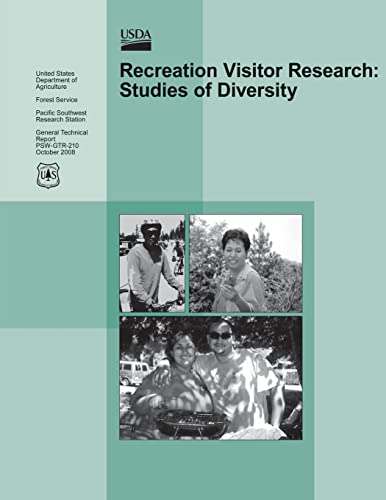 Recreation Visitor Research: Studies of Diversity (9781481140294) by Agriculture, U.S. Department Of; Service, Forest