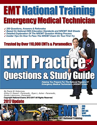 Stock image for EMT National Training EMT Practice Questions & Study Guide for sale by ThriftBooks-Atlanta