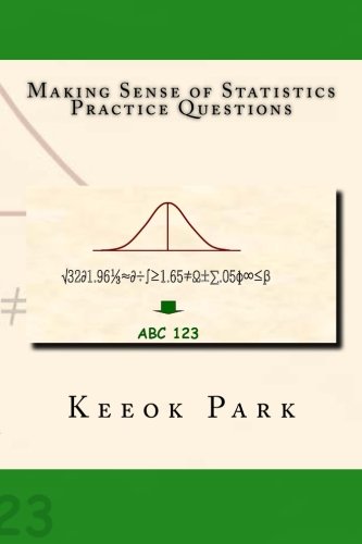 Stock image for Making Sense of Statistics: Practice Questions for sale by Better World Books: West