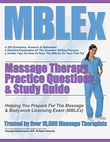 9781481223799: MBLEx Massage Therapy Practice Questions & Study Guide