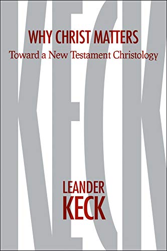 Beispielbild fr Why Christ Matters: Toward a New Testament Christology zum Verkauf von HPB-Red