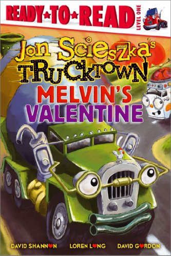 9781481414586: Melvin's Valentine: Ready-to-Read Level 1 (Jon Scieszka's Trucktown)