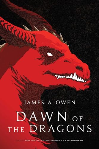 Beispielbild fr Dawn of the Dragons: Here, There Be Dragons; The Search for the Red Dragon (1) (The Age of Dragons) zum Verkauf von WorldofBooks