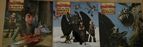 Imagen de archivo de DreamWorks Dragons: A Fiery Discovery; Gift of the Night Fury; and/or What Flies Beneath a la venta por Wonder Book