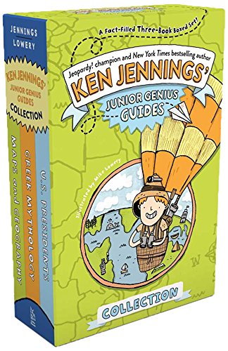 Stock image for Ken Jennings' Junior Genius Guides Collection: Maps and Geography; Greek Mythology; U.S. Presidents for sale by Save With Sam