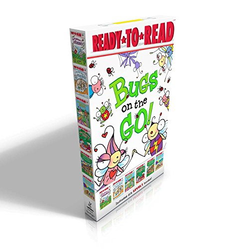 Stock image for Bugs on the Go!: Springtime in Bugland! / A Snowy Day in Bugland! / Bitsy Bee Goes to School / Merry, Christmas, Bugs! / Busy Bug Builds a Fort / Bugs at the Beach (Ready to Read, Level 1) for sale by WorldofBooks