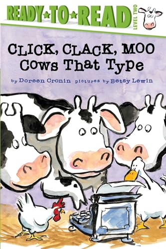 Beispielbild fr Click, Clack, Moo/Ready-to-Read Level 2: Cows That Type (A Click Clack Book) zum Verkauf von Gulf Coast Books