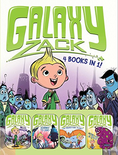 Imagen de archivo de Galaxy Zack 4 Books in 1!: Hello, Nebulon!; Journey to Juno; The Prehistoric Planet; Monsters in Space! a la venta por Wonder Book