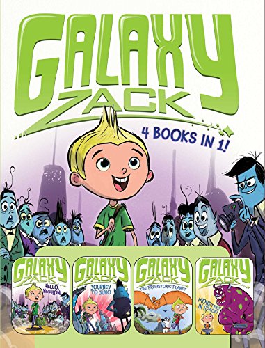 9781481475990: Galaxy Zack 4 Books in 1!: Hello, Nebulon!; Journey to Juno; The Prehistoric Planet; Monsters in Space! [Idioma Ingls]