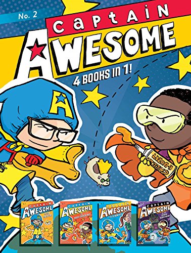 9781481476034: Captain Awesome 4 Books in 1! No. 2: Captain Awesome to the Rescue, Captain Awesome vs. Nacho Cheese Man, Captain Awesome and the New Kid, Captain Awesome vs. the Spooky, Scary House