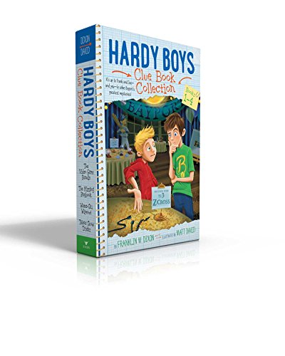 Beispielbild fr Hardy Boys Clue Book Collection Books 1-4: The Video Game Bandit; The Missing Playbook; Water-Ski Wipeout; Talent Show Tricks zum Verkauf von medimops