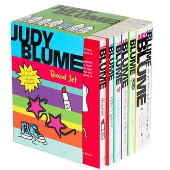 Beispielbild fr Judy Blume Boxed Set: Are You There God? Its Me, Margaret; Blubber; Deenie; Iggies House; Its Not the End of the World; Then Again, Maybe I Wont; Starring Sally J. Freedman as Herself; Freckle Jui zum Verkauf von Goodwill Books