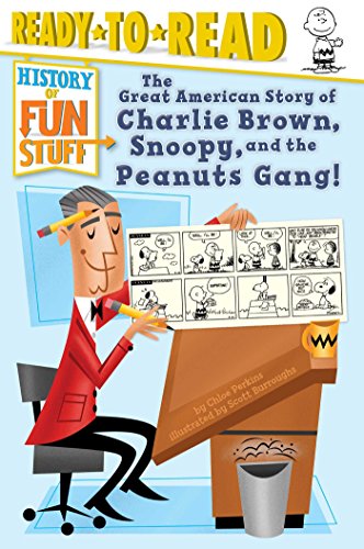 Imagen de archivo de The Great American Story of Charlie Brown, Snoopy, and the Peanuts Gang!: Ready-to-Read Level 3 (History of Fun Stuff) a la venta por More Than Words