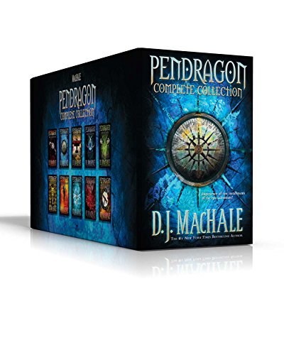 Stock image for Pendragon Complete Collection (Boxed Set): The Merchant of Death; The Lost City of Faar; The Never War; The Reality Bug; Black Water; The Rivers of . of Rayne; Raven Rise; The Soldiers of Halla for sale by GF Books, Inc.