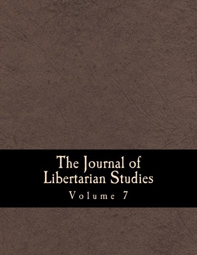The Journal of Libertarian Studies (Large Print Edition): Volume 7 (9781481801645) by Rothbard, Murray N.