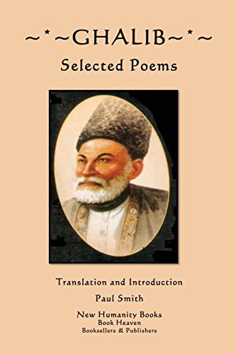 Beispielbild fr Ghalib: Selected Poems zum Verkauf von Ed's Editions LLC, ABAA
