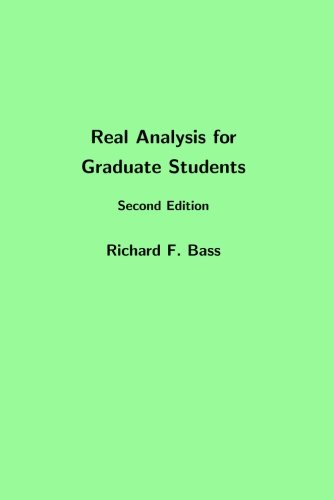 Beispielbild fr Real Analysis for Graduate Students, Second Edition zum Verkauf von Dream Books Co.