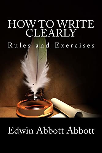 9781481912037: How to Write Clearly: Rules and Exercises (Cambridge Companions to Literature)