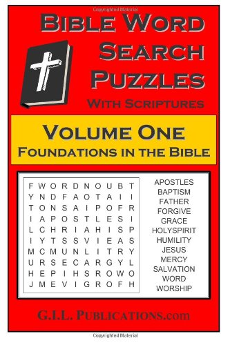 9781481968232: Bible Word Search Puzzles, Volume One: Foundations in the Bible: 1