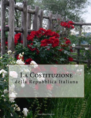 9781482013948: La Costituzione della Repubblica Italiana