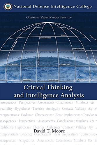 Imagen de archivo de Critical Thinking and Intelligence Analysis (Occasional Paper) a la venta por Save With Sam