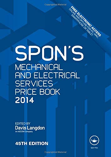 Stock image for Spons Mechanical and Electrical Services Price Book 2014 for sale by Reuseabook