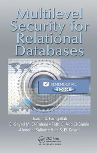 Stock image for Multilevel Security for Relational Databases for sale by Mispah books