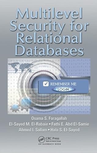 Stock image for Multilevel Security for Relational Databases for sale by Revaluation Books