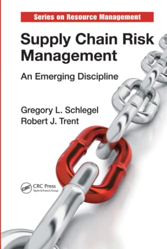 9781482205978: Supply Chain Risk Management: An Emerging Discipline: 50 (Resource Management)