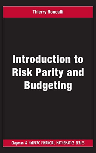 9781482207156: Introduction to Risk Parity and Budgeting