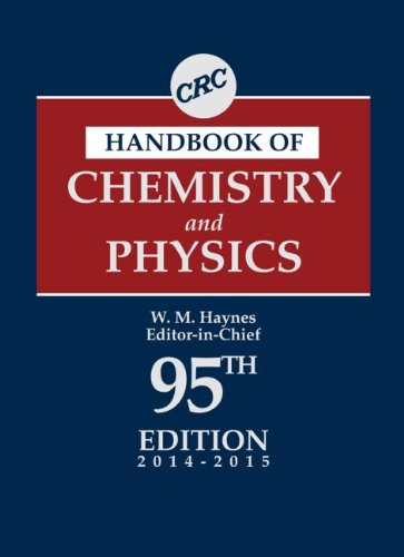 Crc Handbook Of Chemistry And Physics 95th Edition 100