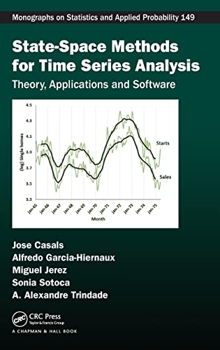 Imagen de archivo de State-Space Methods for Time Series Analysis: Theory, Applications and Software (Chapman & Hall/CRC Monographs on Statistics & Applied Probability) a la venta por Chiron Media