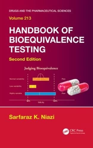 9781482226379: HANDBOOK OF BIOEQUIVALENCE TESTING (Drugs and the Pharmaceutical Sciences)