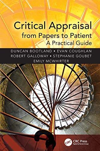 Imagen de archivo de Critical Appraisal from Papers to Patient a la venta por Blackwell's