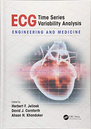 Imagen de archivo de ECG Time Series Variability Analysis Engineering and Medicine a la venta por PBShop.store US