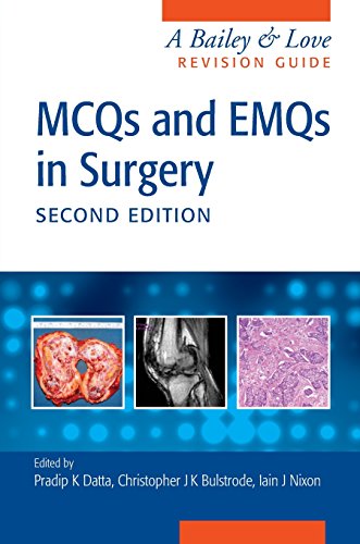 Beispielbild fr MCQs and EMQs in Surgery: A Bailey & Love Revision Guide, Second Edition zum Verkauf von WorldofBooks