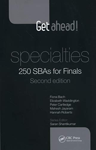 9781482253184: Get ahead! Specialties: 250 SBAs for Finals